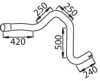 DINEX 50171 Exhaust Pipe